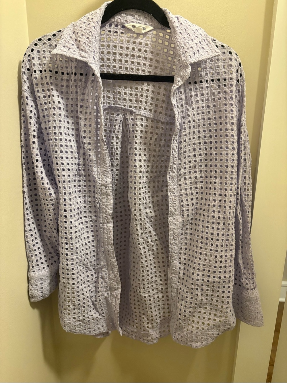 Steve Madden Eyelet Top